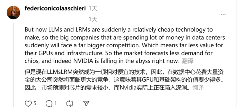 OpenAI首席研究官：DeepSeek独立发现了o1的一些核心思路，奥特曼、LeCun纷纷置评