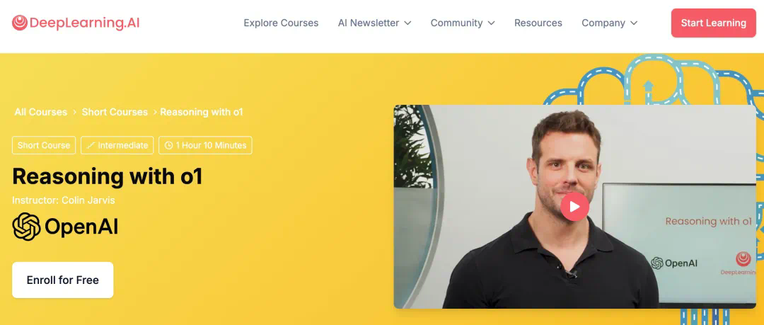 联手OpenAI，吴恩达推出一门o1推理新课程，还免费