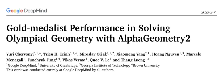 谷歌AlphaGeometry2攻克IMO几何难题，已超越金牌得主平均水准