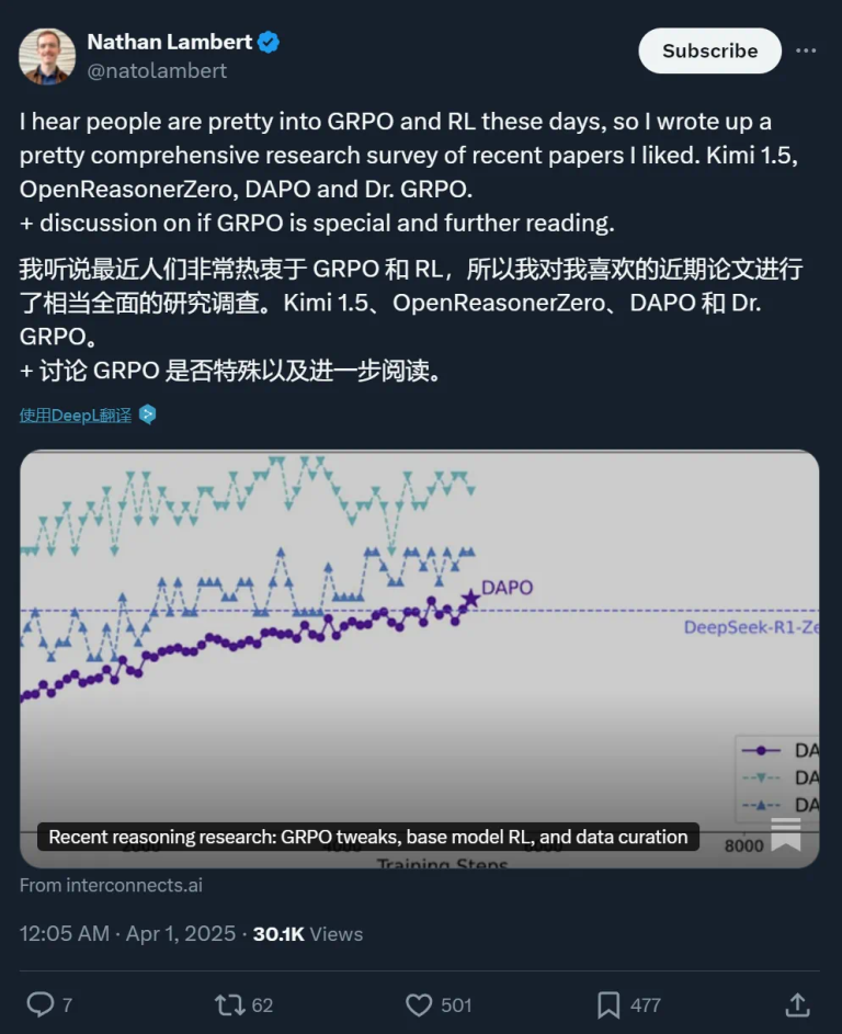 DeepSeek用的GRPO有那么特别吗？万字长文分析四篇精品论文