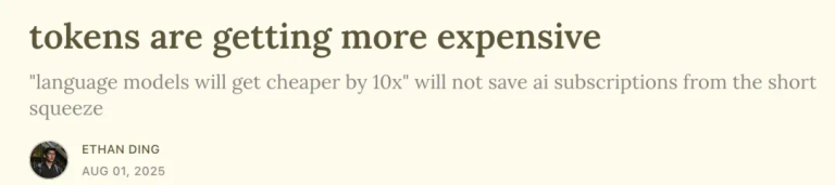 Token成本下降，订阅费却飞涨，AI公司怎么了？