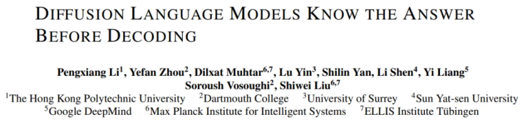其实，扩散语言模型在最终解码之前很久，就已确定最终答案